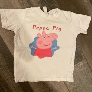 Peppa pig birthday party shirt! See other listings for other characters
